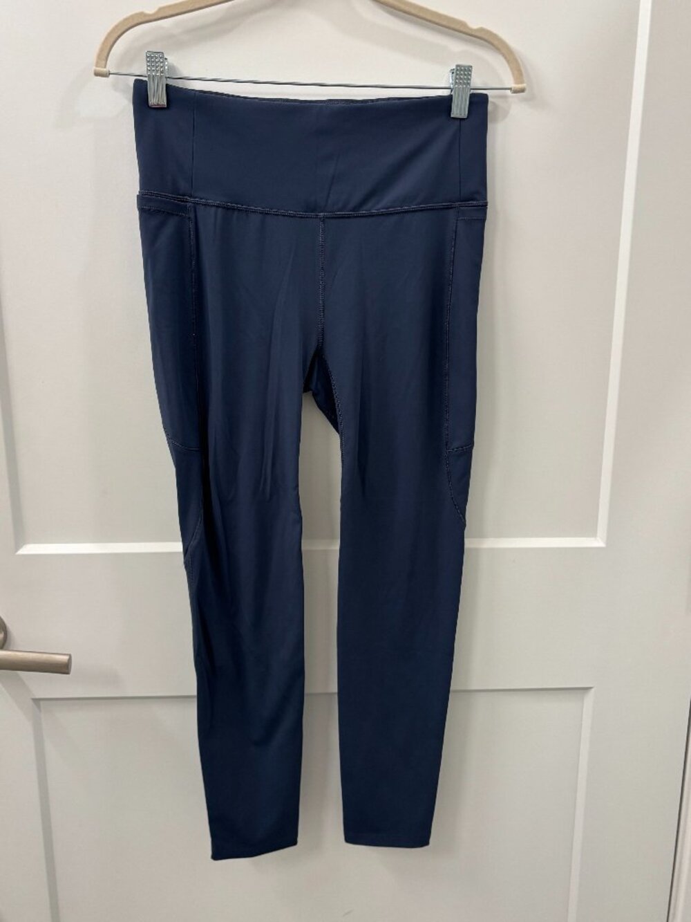 CALIA Navy Blue High Rise Pocket Leggings Size Medium